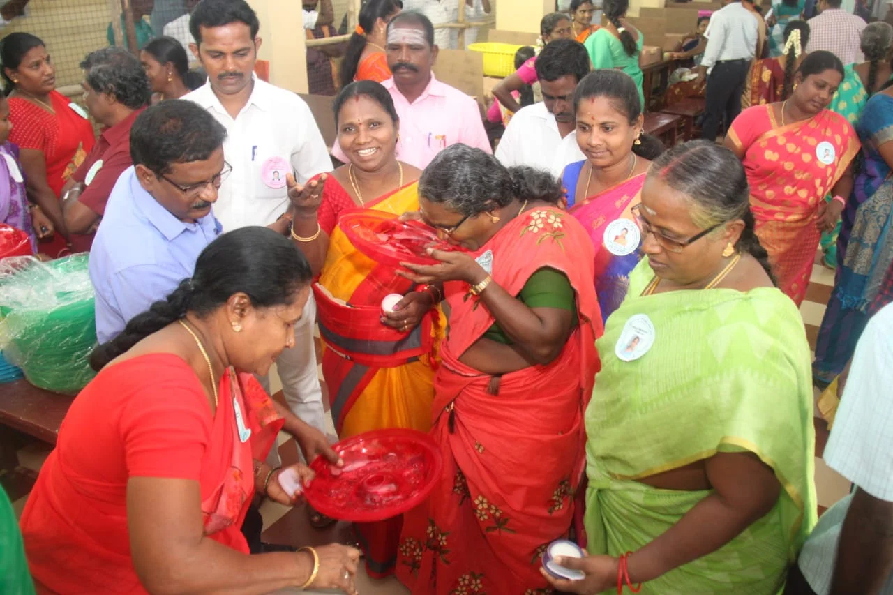 தஞ்சை வாக்கு எண்ணும் மையம்